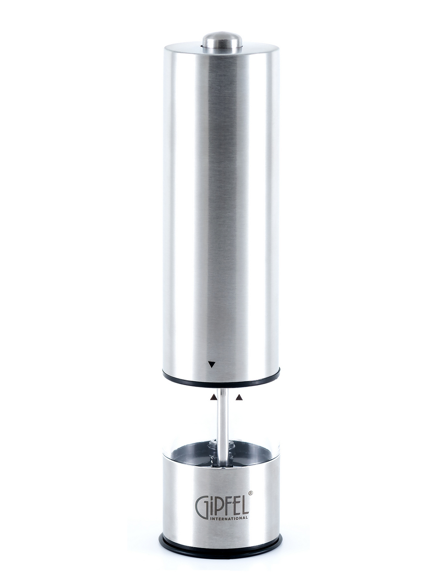 картинка 9029 GIPFEL Мельница автоматическая для перца и соли, 22 см. Материал: нерж. сталь от магазина Gipfel