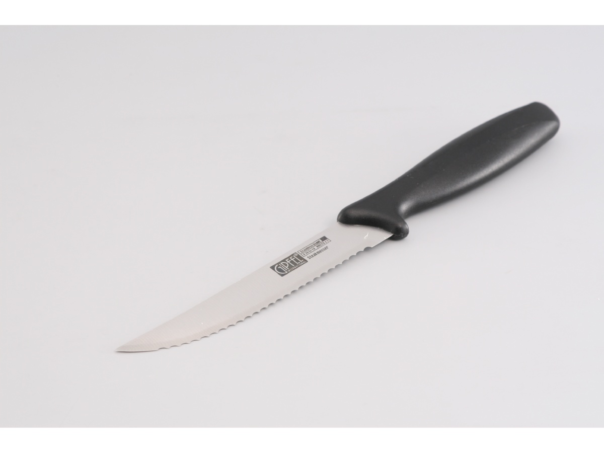 картинка 6943 Нож для стейка KOMET 13 см с зубчатой кромкой от магазина Gipfel
