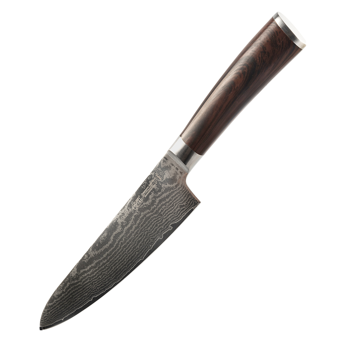 картинка 8487 GIPFEL Нож поварской из дамасской стали 21см от магазина Gipfel