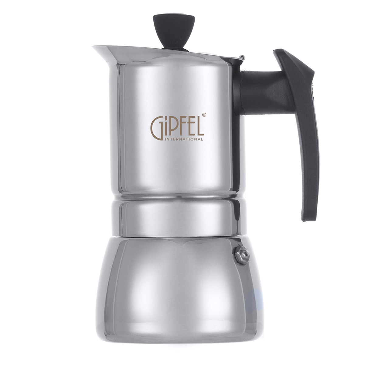 картинка 5328 GIPFEL Гейзерная кофеварка VALS 13,2х18,2см/200мл на 4 чашки от магазина Gipfel
