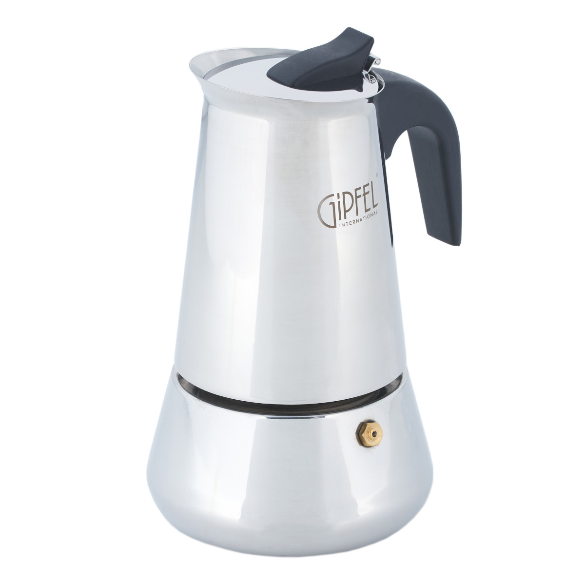 картинка 5326 GIPFEL Гейзерная кофеварка IRIS 14,3х18,5см/300мл на 6 чашек от магазина Gipfel