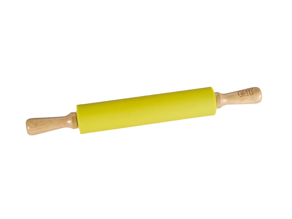 картинка 4008 GIPFEL Скалка ALISAR силиконовая с деревянными ручками от магазина Gipfel